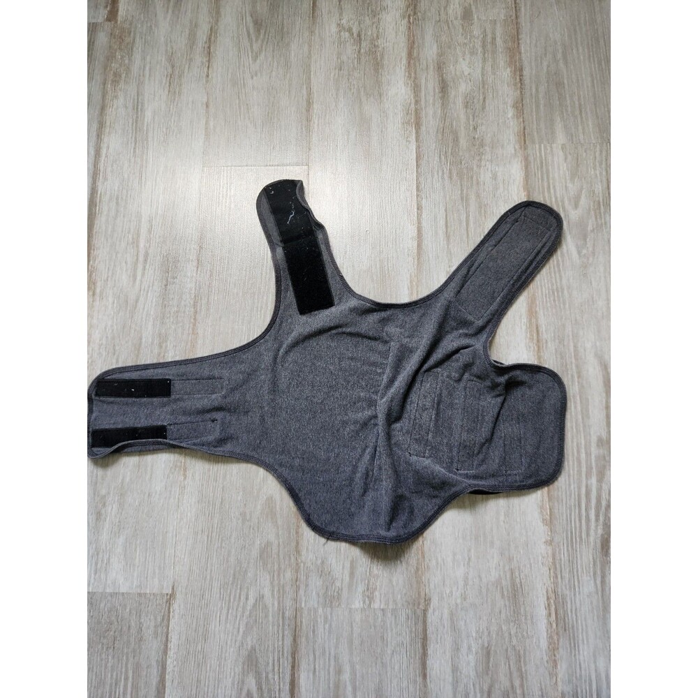 ThunderShirt Dog Anxiety Vest Small Gray Compression Wrap Calming Jacket Pet GUC - Picture 8 of 10
